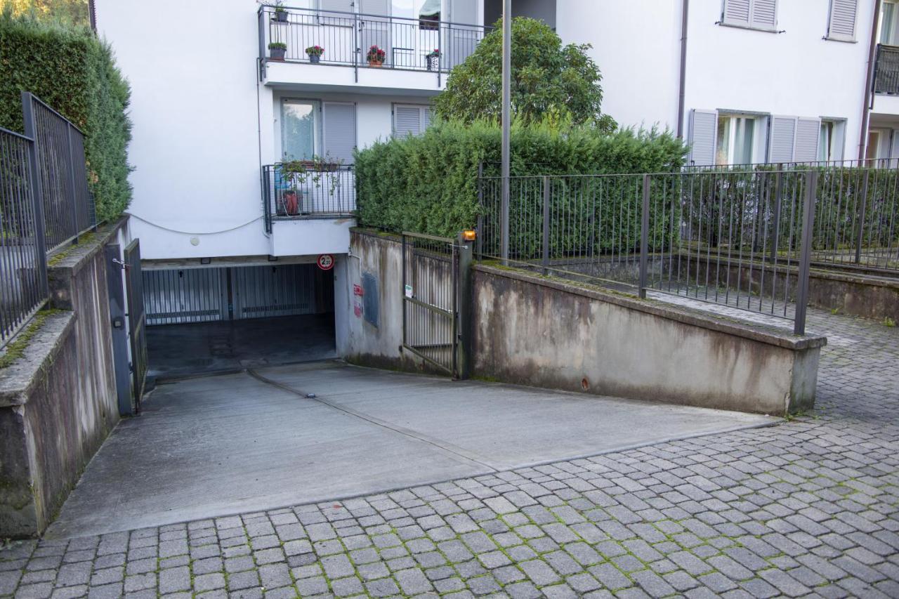 Appartamento Con Giardino E Parcheggio Privato Bellagio Bagian luar foto